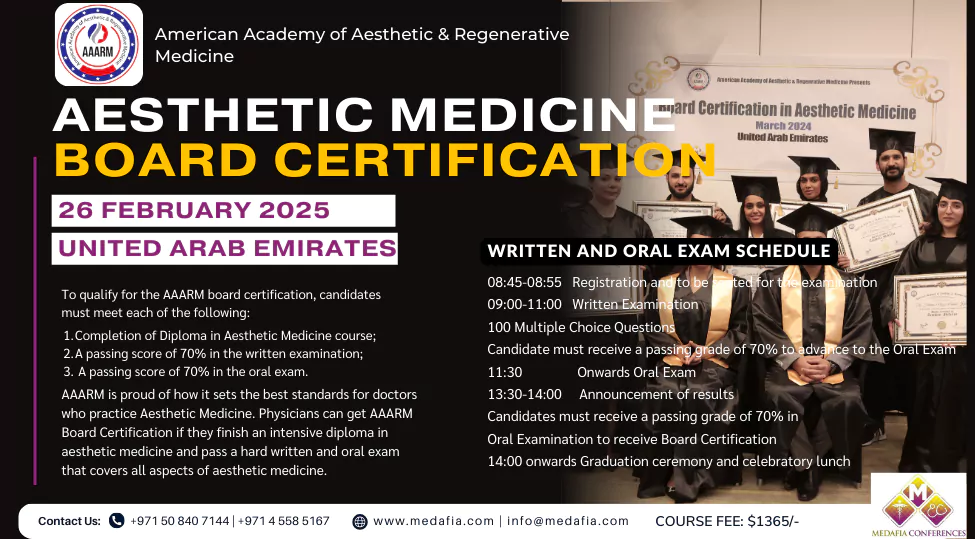 Aesthetic Medicine Board Certification
