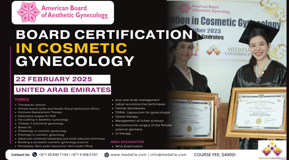 Board Certification in Cosmetic Gynecology Board Certification in Cosmetic Gynecology