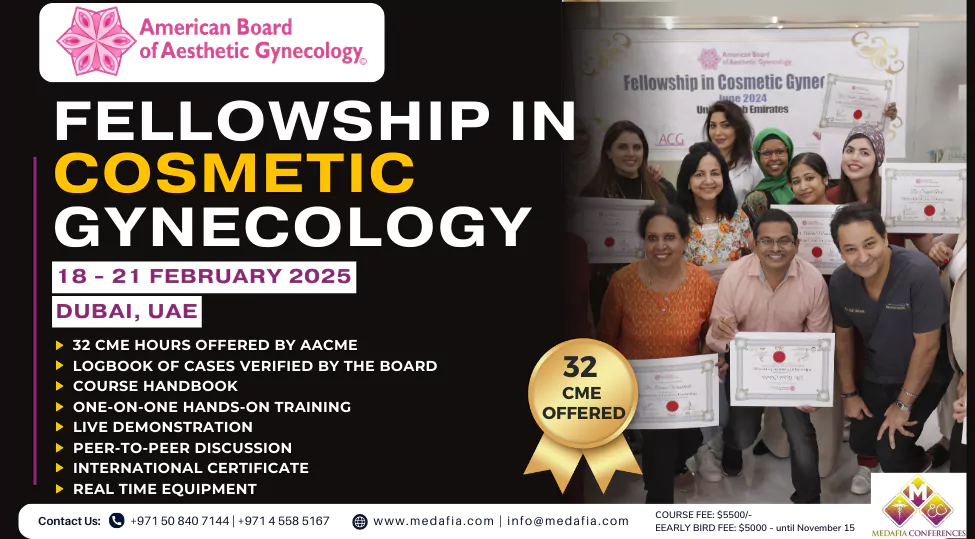 Fellowship in Cosmetic Gynecology - UAE